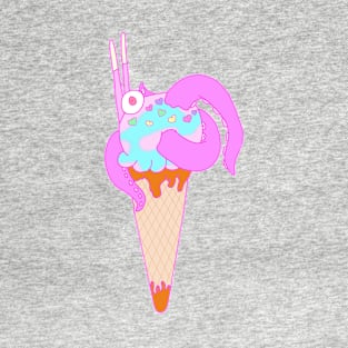 Kawaii Spooky Ice Cream T-Shirt